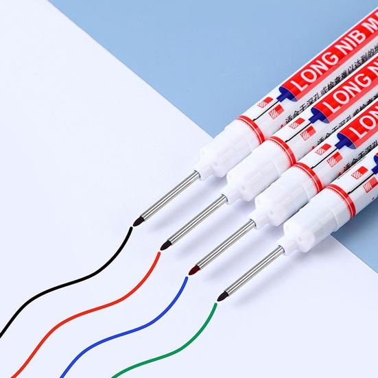 Ölbasierter Marker Anti-Fade Ddecoration Kunststoffmarkierung Ausgabe Glatter Tintenmarkierungsstift Haushaltsbedarf