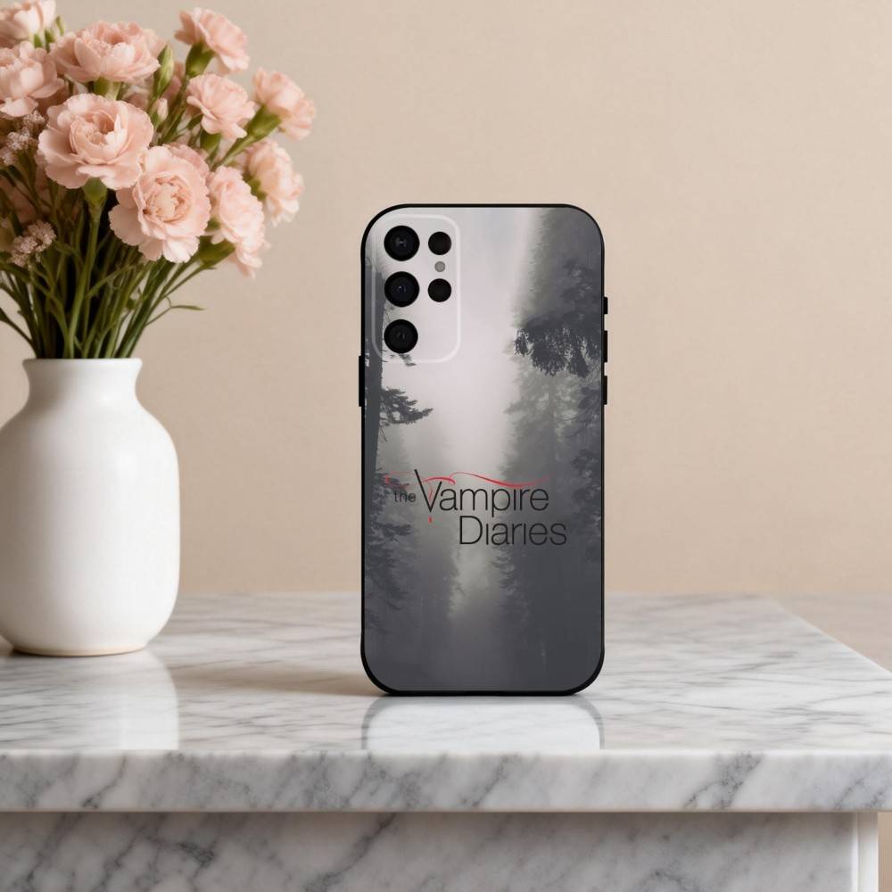 D-drama Mysterious The V-Vampires D-Diaries Phone Case For Samsung S25,S24,S21,S22,S23,S30,Ultra,S20,Plus,Others Soft Black Case