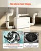 Utility Sink Pump 800W 12000L/h Flow 32.8 Ft/10 M Head Macerator Pump, Waste Water Disposal Macerating Machine with 3 Inlets, for Basement, Kitchen,
