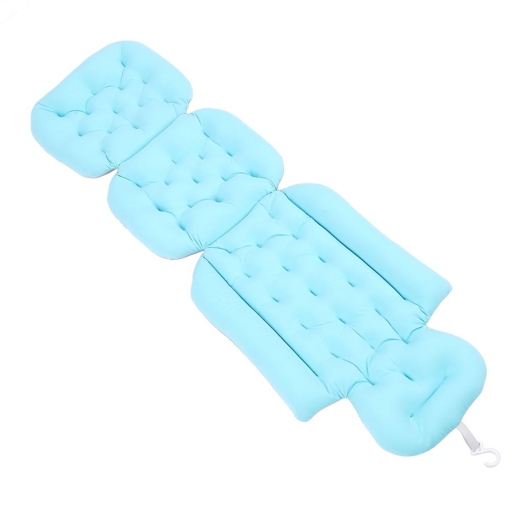 Badepute for hele kroppen Tykk badekarpute Sklisikker badematte med sugekopper for hodestøtte nakke