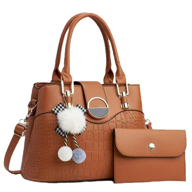 Oversized Pu Crossbody Bag With Multiple Compartments For Daily Wear