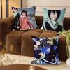N-Noragami Anime Pillow Covers Cartoon Sofa Decorative Home Double-sided Printing Short Plush Cute Cushion Cover
