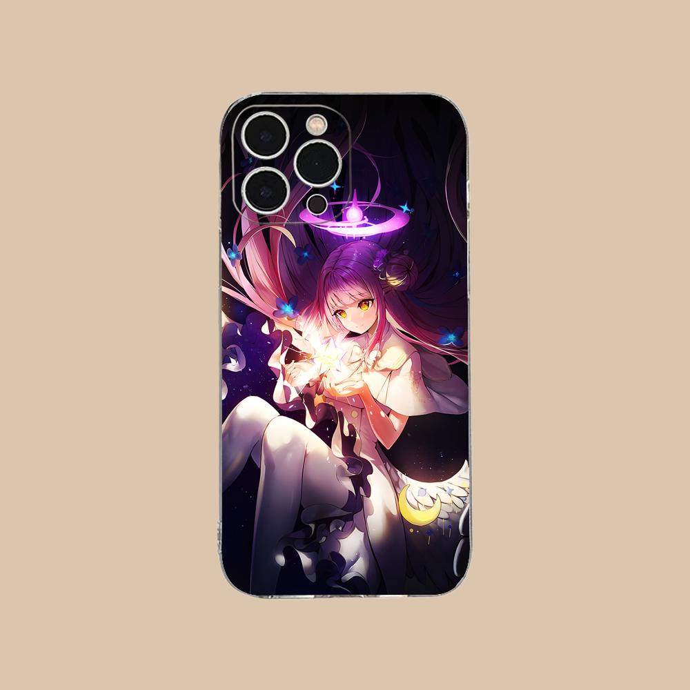 

Blue Archive Misono Mika Clear TPU Mobile Case for iPhone 17 16 15 14 13 12 11 X XR XS Air Pro Max Plus Mini Colorful Cover iPhone XS Max