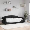 VidaXL Day Bed Black 90x190 Cm Fabric 354195
