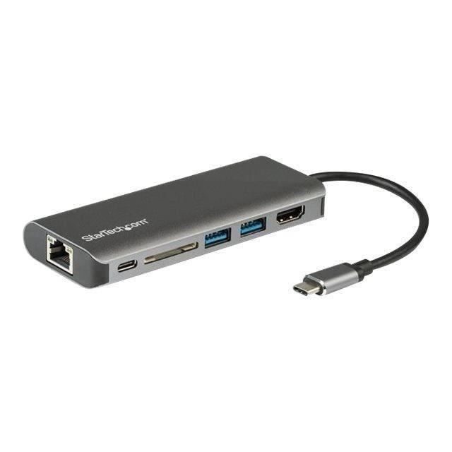 Adaptateur multiport - StarTech.Com - DKT30CSDHPD3 - HDMI 4K - USB Power Delivery 3.0 - 5 ports