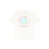 MLB New York Yankees American Vintage Planet Buchstabenprint Rundhals Kurzarm T-Shirt Unisex T-Shirt Creme 3ATSL4023-50CRS