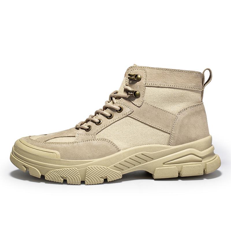 

Мужская новая кожаная спортивная обувь на открытом воздухе, повседневная обувь, деловая кожаная обувь для доски, ботинки 44