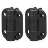 2Pcs Heavy Duty Damping Hinge Replacement Adjustable Tension Gate Hinges for Auto Closing Metal, Wood Gates Enduring