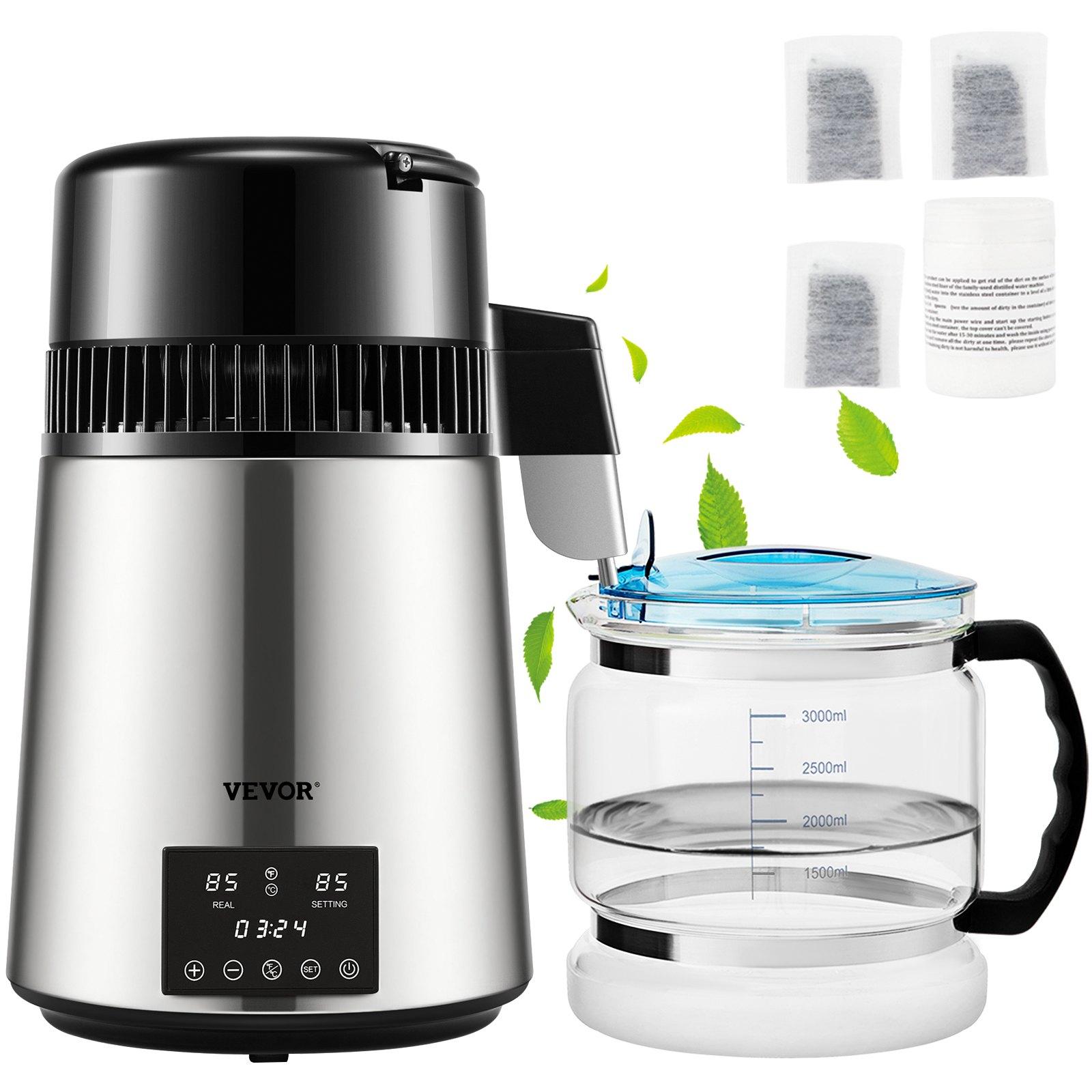 VEVOR Water Distiller, 1 L/H, 4L