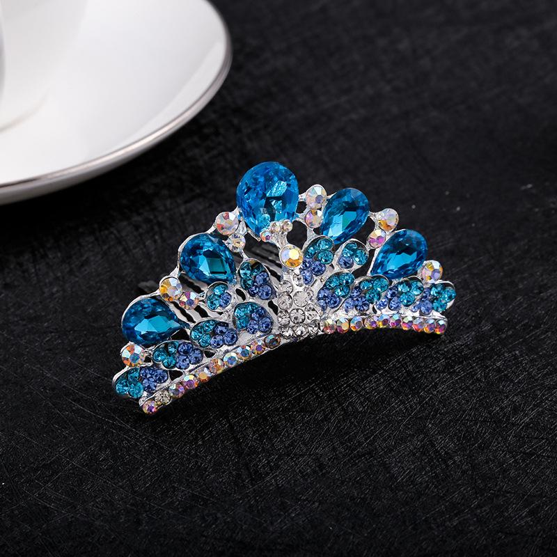 Princess Rhinestone Crown Headband for Girls - Cute Hair Accessory & Fashion Jewelry