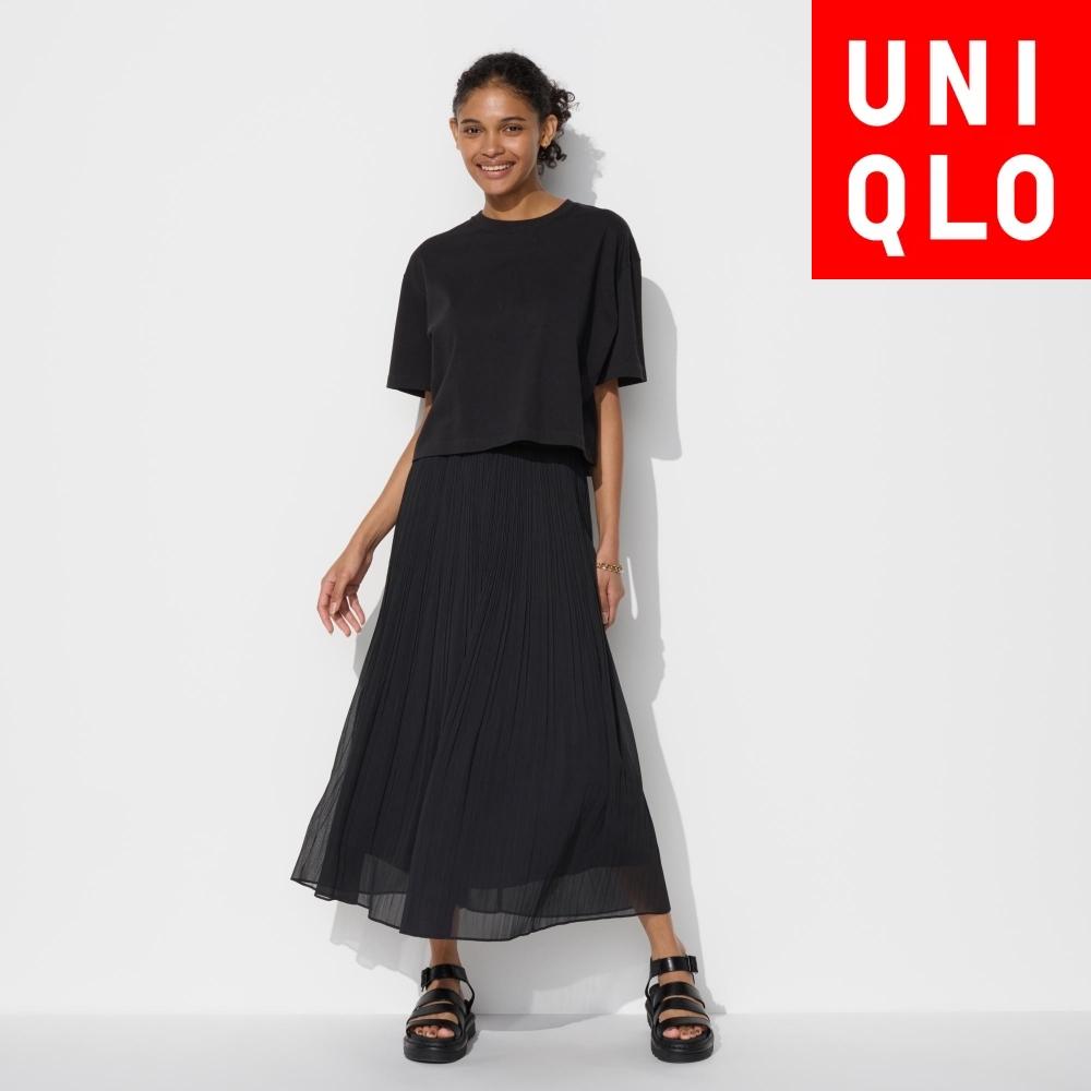 

Юбка из шифона Uniqlo 09 BLACK/WOMEN S