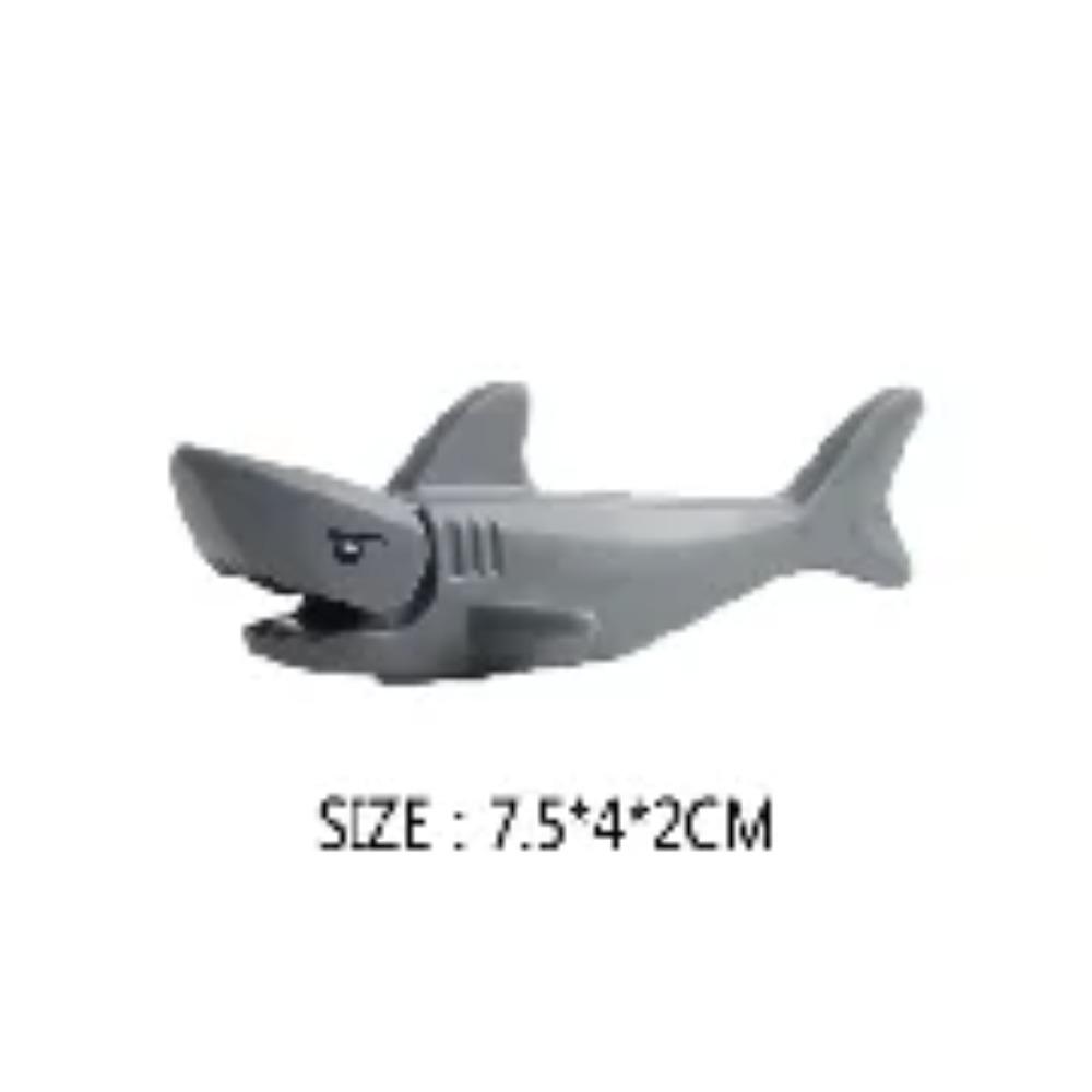 Animal Building Blocks City Small Large Ornaments Panda Dog Sheep Pig Cow Zoo Deer Mount Crocodile Tiger Wolf Eagle Boy Gift Toy