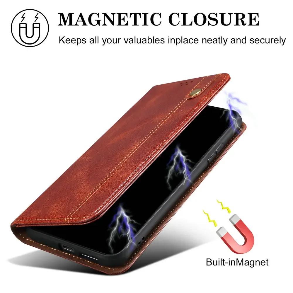 For Xiaomi 15T Pro 5G 2026 Luxury Case Magnet Leather Texture Wallet Funda Xiaomi 15T Case 360 Protect MI 15 T 15TPro Flip Cover