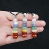 Collana Ciondolo Abaco in Pietra 7 Chakra Moda 40MM Charms Personalizzati in Cristallo Corda Gioielli in Pietra Preziosa per Donne Uomini Regalo Quotidiano