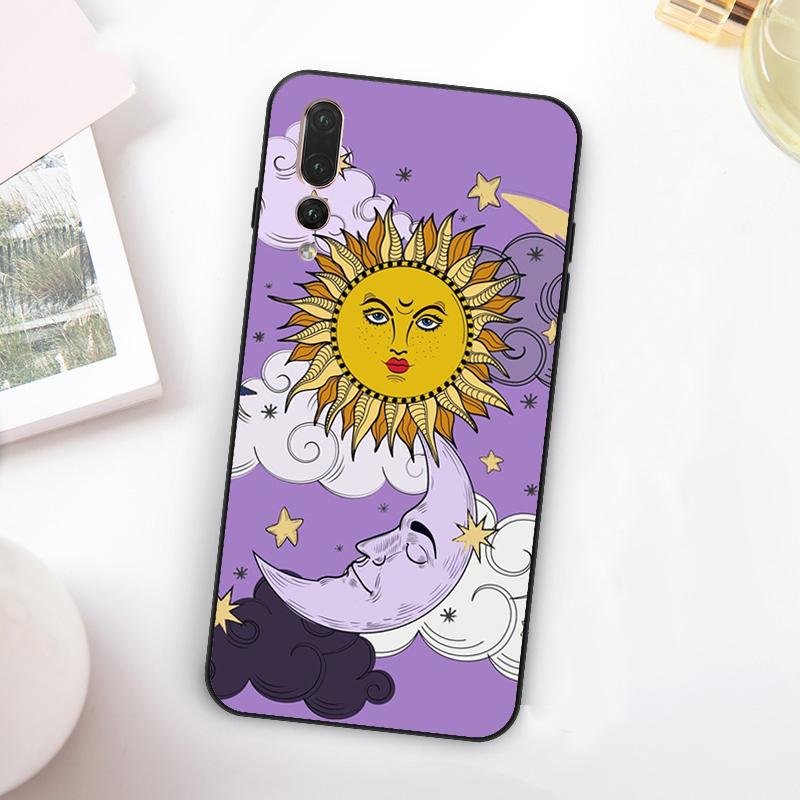 

СУН И МУН Мистический Зодиак Для Huawei Nova Y73 Y72 Y90 Y70 Y60 Y91 Y61 12s 12i 11i 8i 9 10 SE P60 P30 Pro P40 Lite Чехол Nova 9 SE