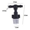 10-500pcs Atomization Nozzle Water Control Sprayer Micro Irrigation Plant Self Garden Mist Sprinkler With Tee For Greenhouse