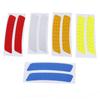 2Pcs Car Bumper Reflective Warning Strip Decal Stickers Auto Accessories