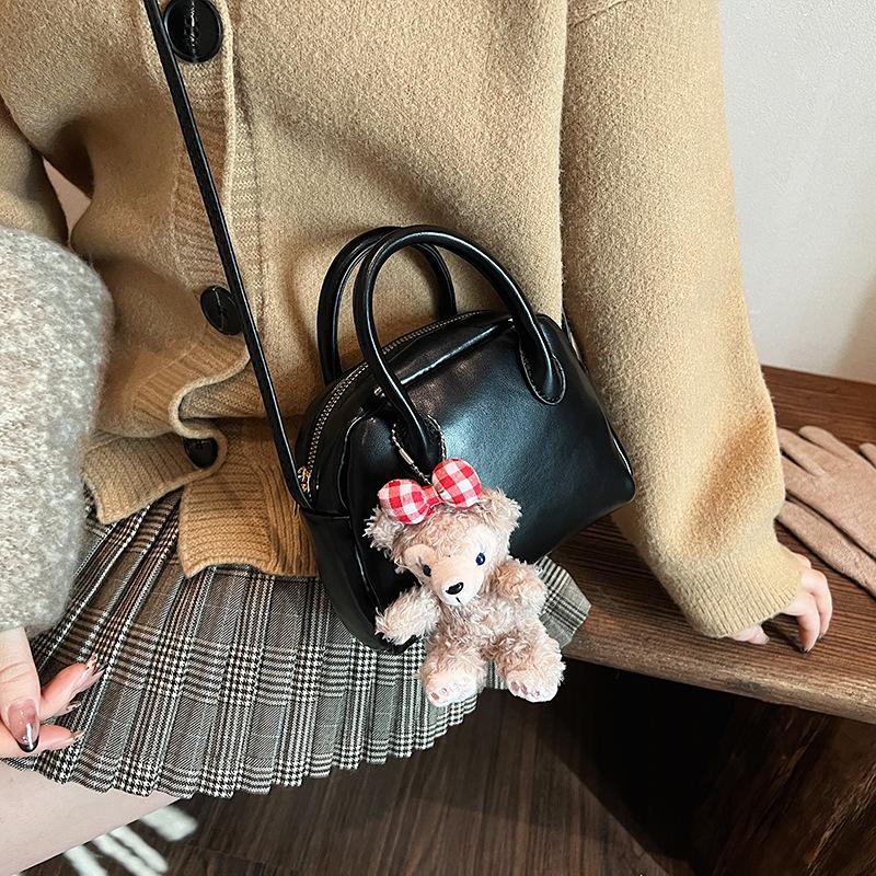 Geantă de mână cu textură la modă, geantă de umăr de toamnă pentru femei, geantă de mână