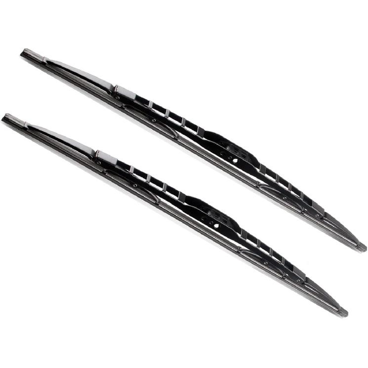 OEM QUALITY 18" + 18" Premium All-Seasons Durable Stable And Quiet Metal Frame Windshield Wiper Blades For 1995-2011 Ford Ranger/2006-2011 Chevry