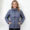 Womens Lightweight Down Jacket Winter Short Puffer Coat Stand Collar Slim Fit 7XL Duck 50% Fill Power