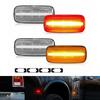 4X Clear Red Amber LED Side Light For Dodge RAM 2500HD 2010-2018 Dual Rear Wheel