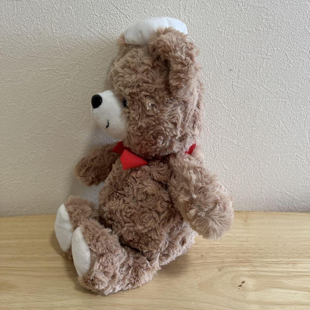 [USED] Teddy Bear, Pastry Chef, Chef Plush Toy Doll with Pocket