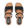 Kumkang Women Cable Knit Strap Flat Sandals Rensac5533k5