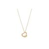 & Co. Elsa Peretti® Small Exquisite 18K Gold Diamond Necklace Women Necklace 11624294