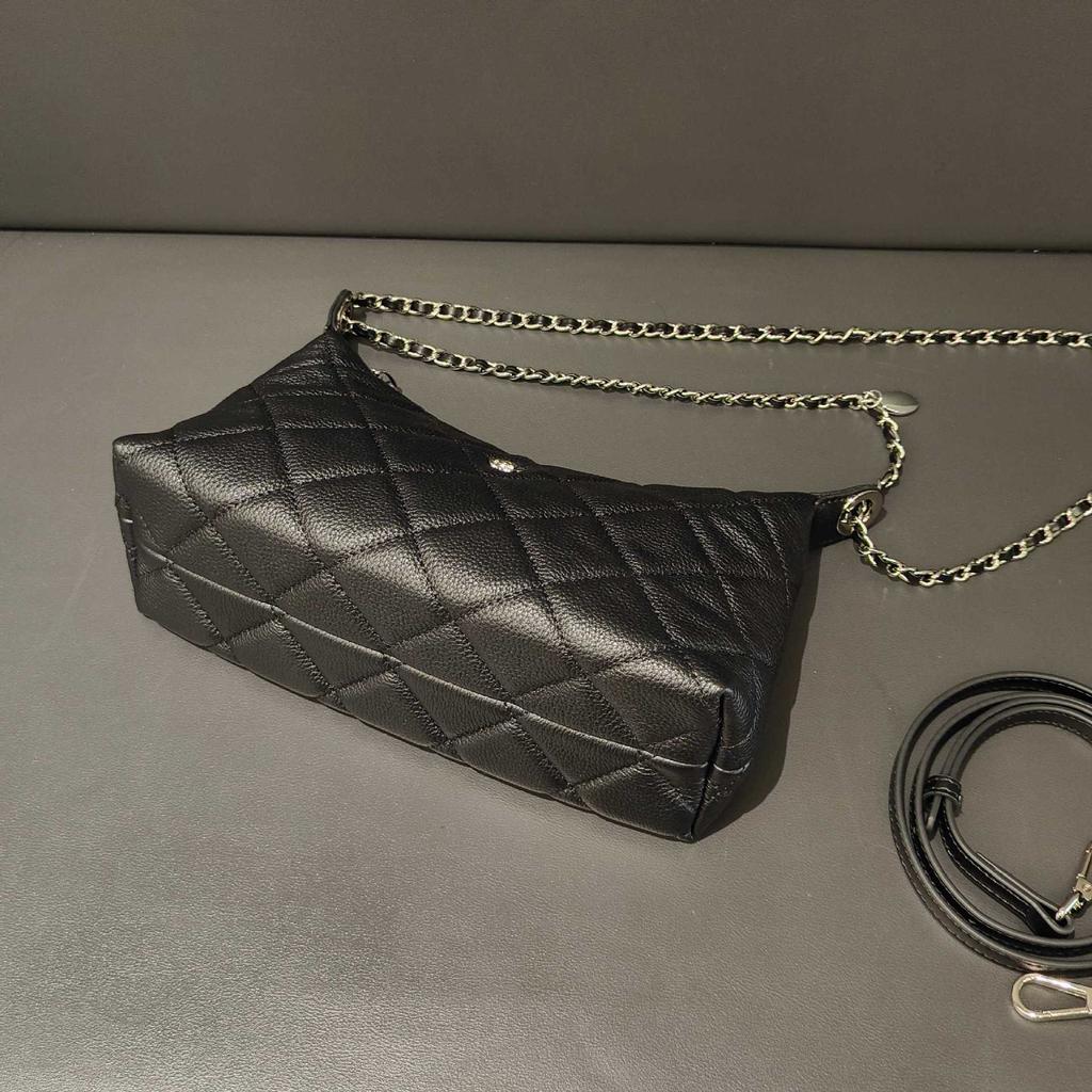 Tasche Damen neue Umhängetasche, Leder kleine duftende elegante Kettenhandtasche, leichte Luxus Crossbody Achseltasche