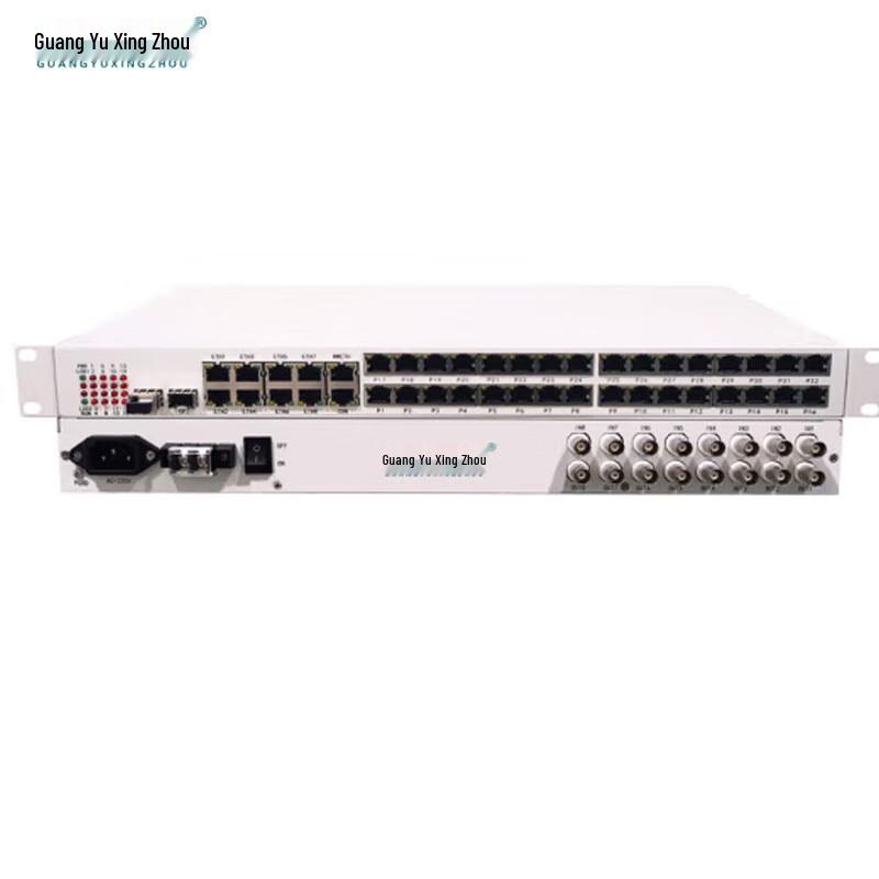 GY-8E18FE8P Integrated Multi-service Optical Transceiver