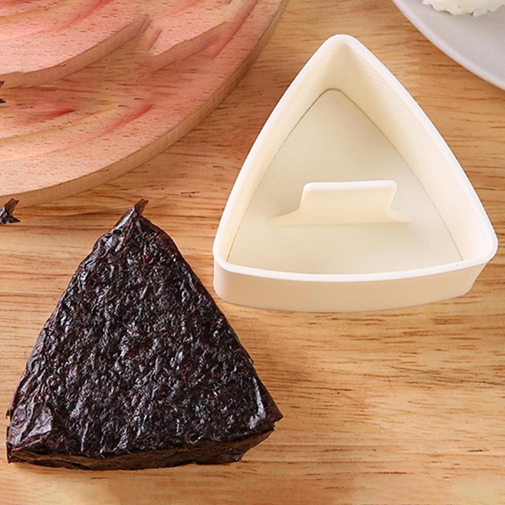 Onigiri Sushi Maker Mold kit Classic Triangle Rice Musubi Press Mold Rice Shaper Mould for Kid Lunch Bento