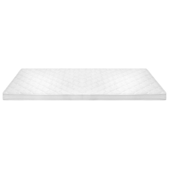 Alèse de Matelas - VIDAXL - 80 x 200 cm - Mousse Polyuréthane 6 cm - Housse Lavable - Respirante