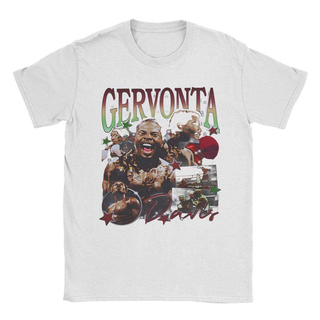 Casual Tank Gervonta Davis TShirts Unisex O Neck 100 Cotton T Shirt Short Sleeve Tees Graphic Clothes