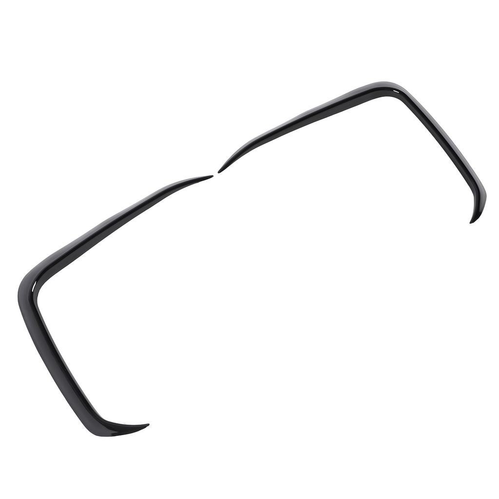 2PCS Front Bumper Spoiler Aerodynamic Left Right Cool Bumper Splitter Trim for X6 G06 Sport 2019 to 2023 Glossy Black