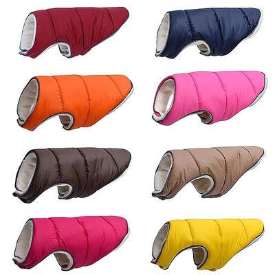 Warme Winter-Hundekleidung, reflektierende Welpenkleidung, Weste, bequeme Fleece-Haustierjacke, Hundemantel für kleine, mittelgroße und große Hunde