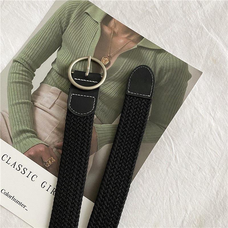 Stylish Woven Belt For Women Ideal For Casual Outfits Perfect With Jeans And Stylish Attire