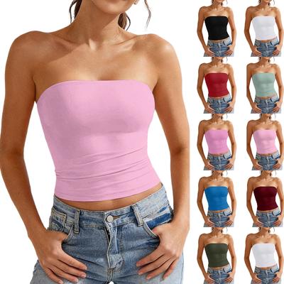 Women's Fashionable Off-the-Shoulder Sleeveless Tank Top