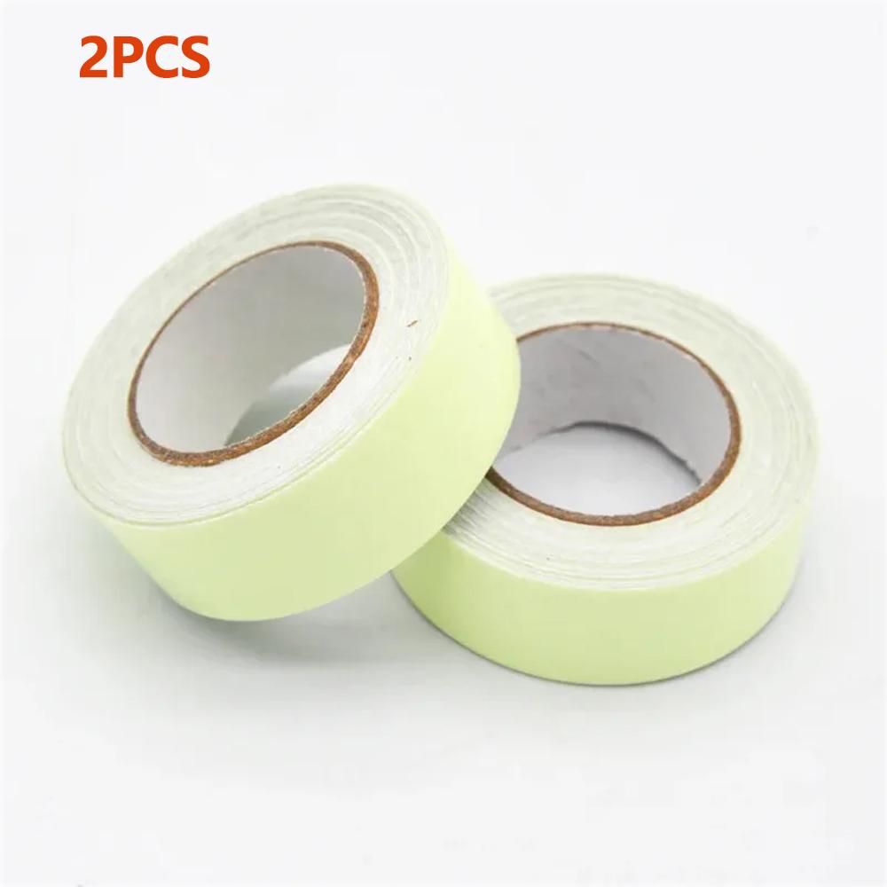 

2/5/10 Pcs Luminous tape, green warning ground light storage stairs anti slip sticker reflective fluorescent tape