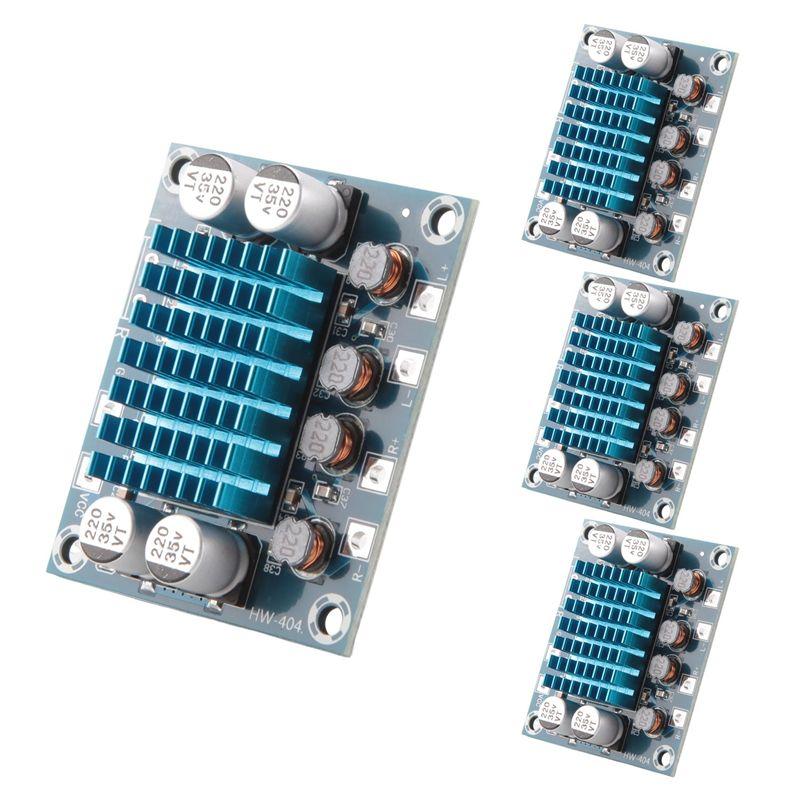 

Promotion!4Pcs TPA3110 XH-A232 30W+30W 2.0 Channel Digital Stereo Audio Power Amplifier Board DC 8-26V 3A