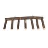 Bird Wooden Ladder Grinding Claws Multi Step Ladder Parrot Perch Ladder for Small Medium Parrot 7