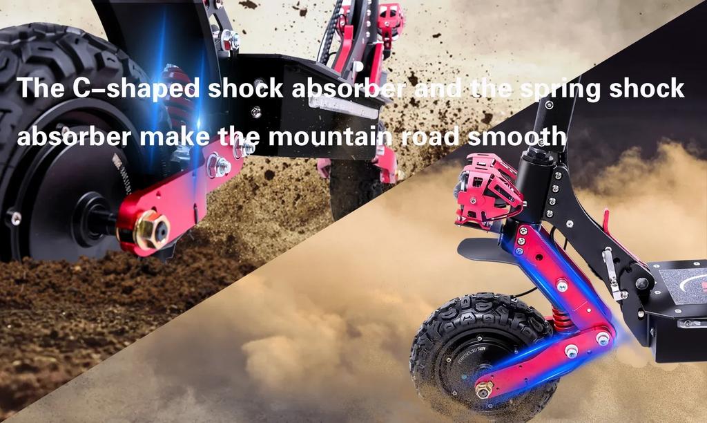 Hulajnoga elektryczna EU 2025 X7 z podwójnym silnikiem 3600W 48V 21AH Maksymalna prędkość 65-70KM/H Maksymalny zasięg 60KM 11-calowe duże koła Hulajnoga elektryczna terenowa