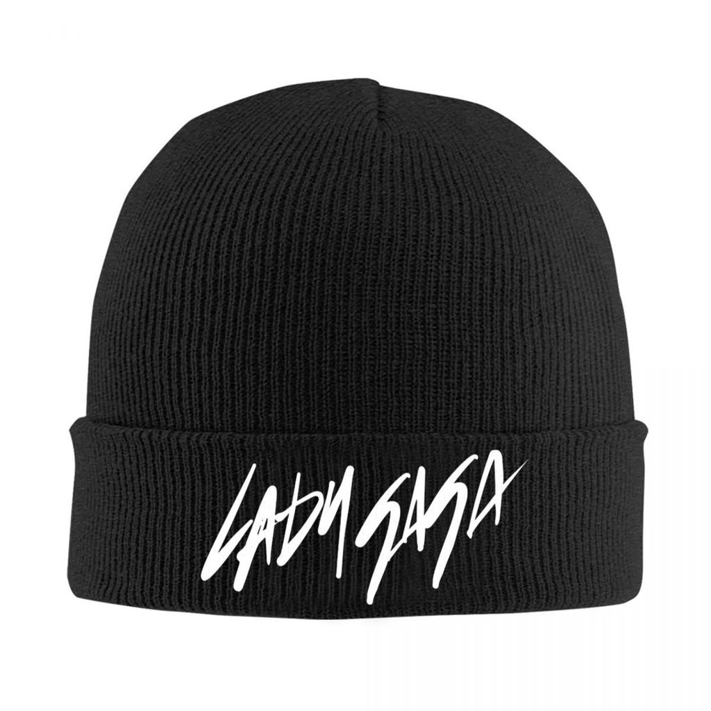 Lady Gaga Mayhem Album Logo Warm Knitted Cap Winter Knit Bonnet Hat Skullies Beanies Hip Hop Caps for Unisex