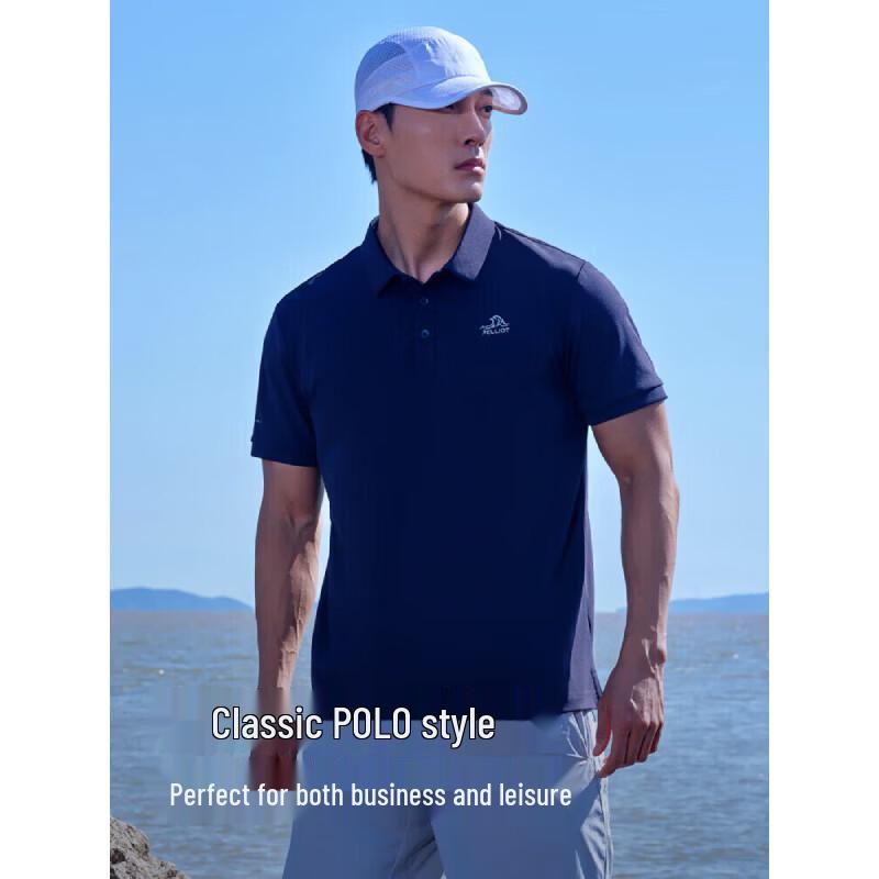Pelliot Unisex Quick-Dry Polo T-Shirt