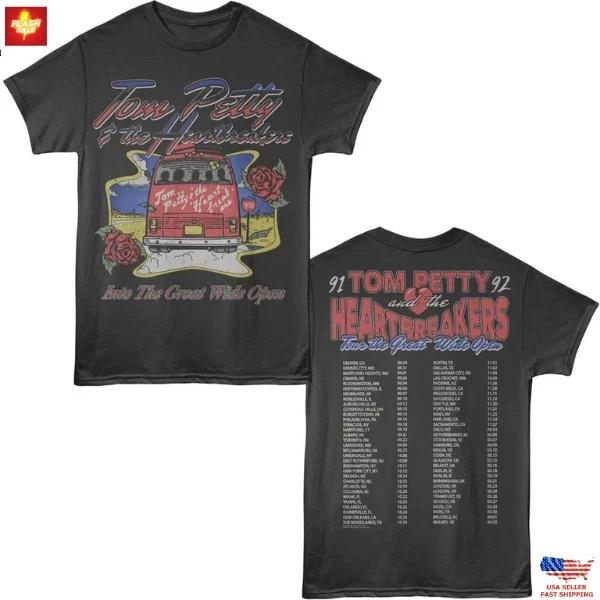 Tom Petty amp The Heartbreakers 91–92 Great Wide Open Tour T-Shirt Unisex T-Shirt M