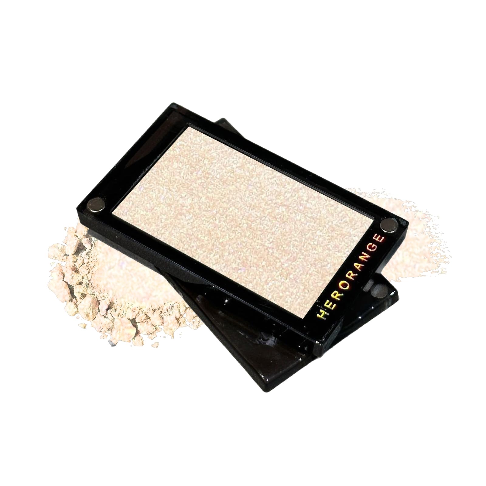 Highlight Powder Finely Natural Dimensional Suitable for Asian Skin Creates a Glowing Highlighter - Sparkling, Shimmering, Shimmering, Glow,