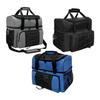 Professional Bowling Ball Bag with Top Handle and Shoulder Strap Double Ball Bowling Bag for Outdoor Activities Practice Gym