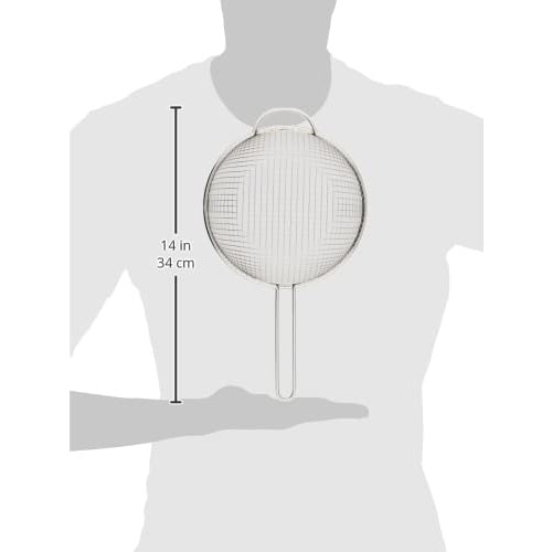 Yoshikawa Deep Frying Colander, Stainless Steel, 19cm, Cooking ABCs, Tsubame-Sanjo, Made In Japan, YJ2778