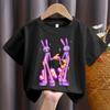 The Amazing Digital Circus Children TShirt Cartoon Printed T Shirts Boys Casual Sports Short Sleeves Tops Summer Kids Clothing