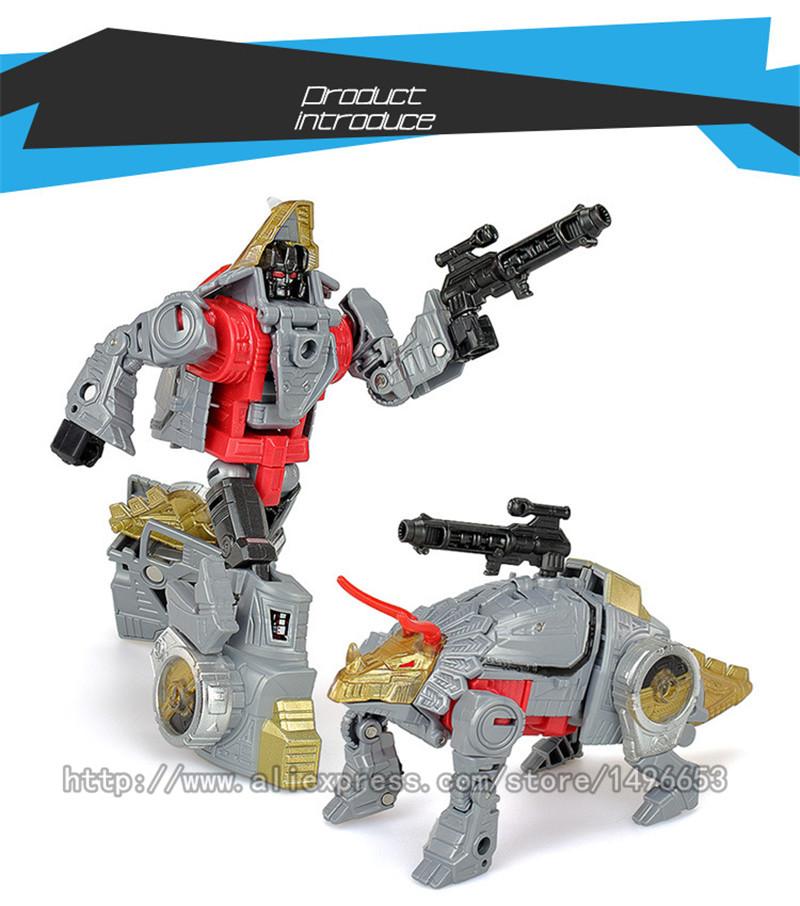 NIEUW Binnenkomst G1 KO Transformatie Speelgoed 5 IN 1 Actiemodel Tijdloos Dinosaurus Robot Model Kinderen Kind Cadeau Duurzaam