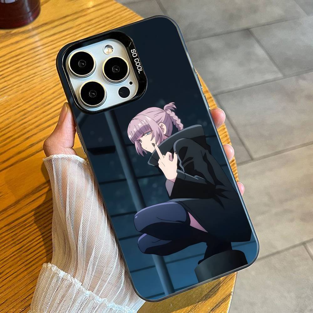 

Nazuna C-Call Of The N-Night Phone Case For iPhone 16 17 15 14 12 13 Pro Max Black Candy Matte Shockproof Cover iPhone17air